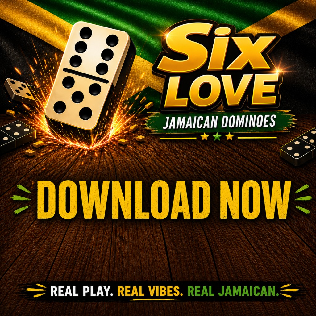 Six Love Jamaican dominoes online play artwork